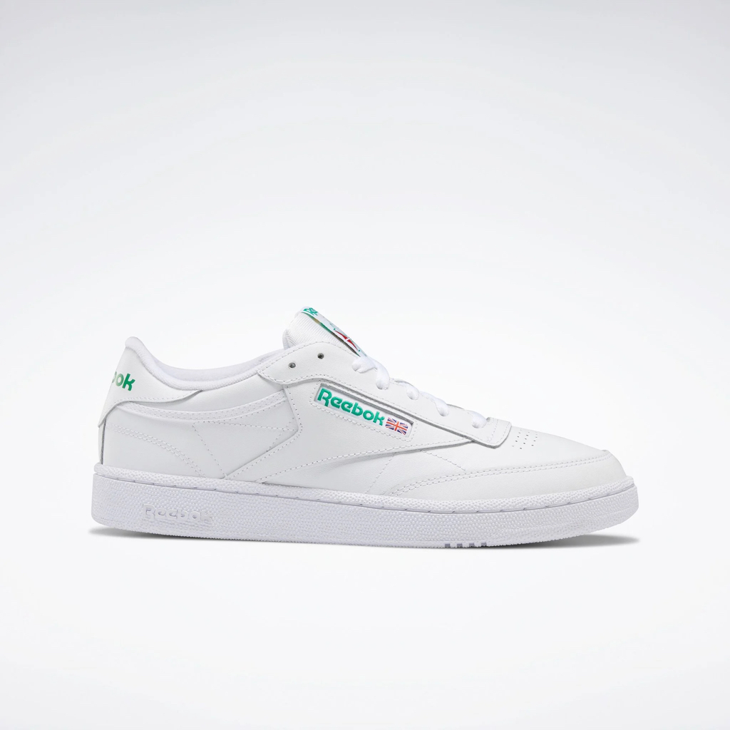 REEBOK CLASSIC CLUB C 85 C85 WHITE GREEN AR0456 ORIGINAL