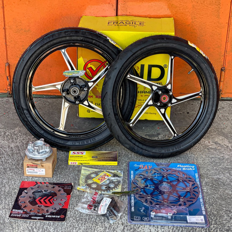 VELG VND ENKEI PNP NINJA R SS TINGGAL PASANG SET BAN diablo rosso