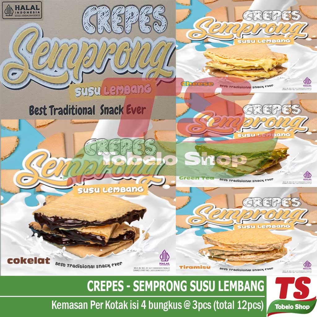 

CREPES SEMPRONG SUSU LEMBANG 165gr (isi 12pcs)