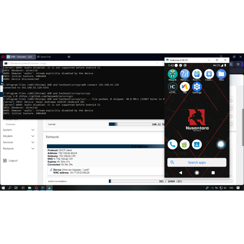Andromax A Custom ROM Android 10 MOD Modem