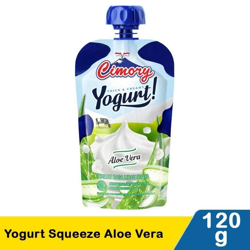 

Cimory Yoghurt Squeeze Aloe Vera 120G