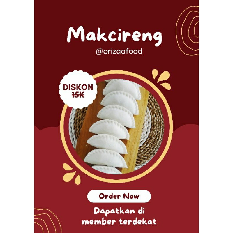 

Makcireng Cireng isi Varian isi Bakso Mercon