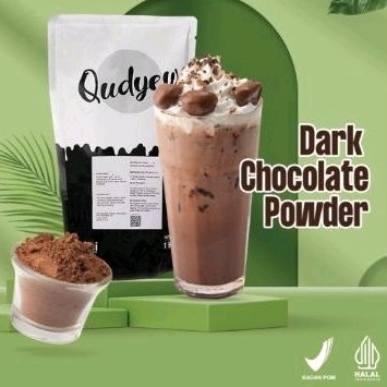 

qudyew dark chocolate powder QUDYEW DARK COKLAT premium powder 1kg qudyew darkchocolate darkcokelat 1kg