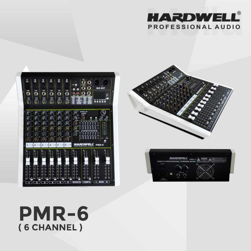 Mixer Hardwell PMR 6 New (4 Tone)/ Mixer Hardwell 6 Channel PMR 6