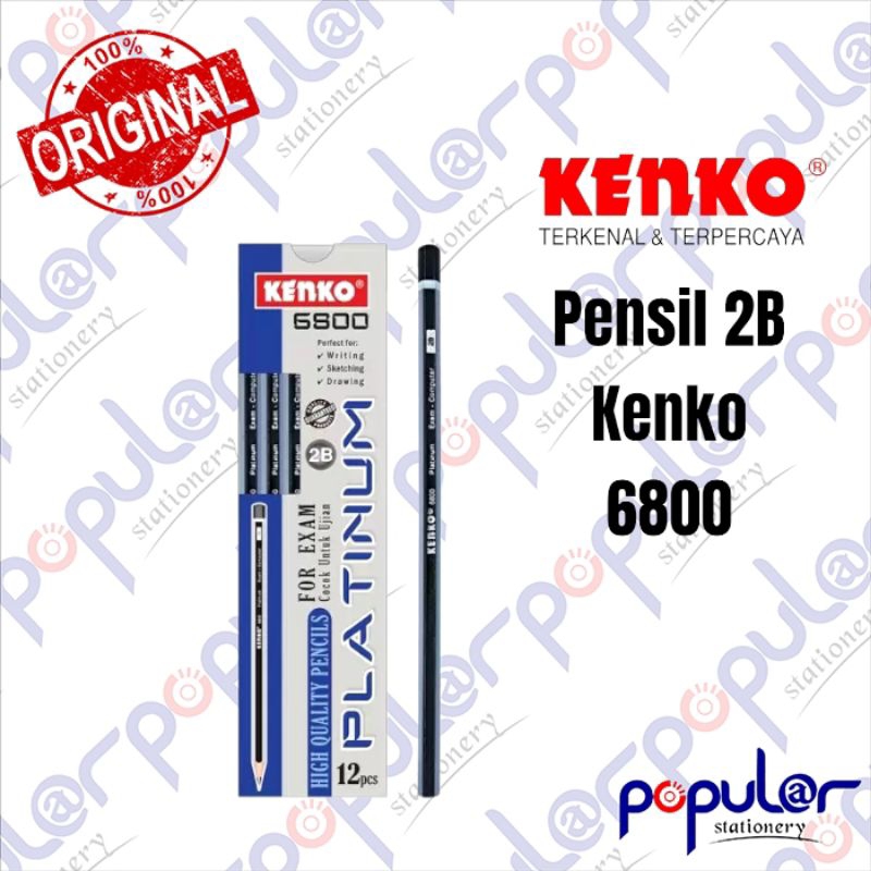 

Pensil 2B Kenko 6800
