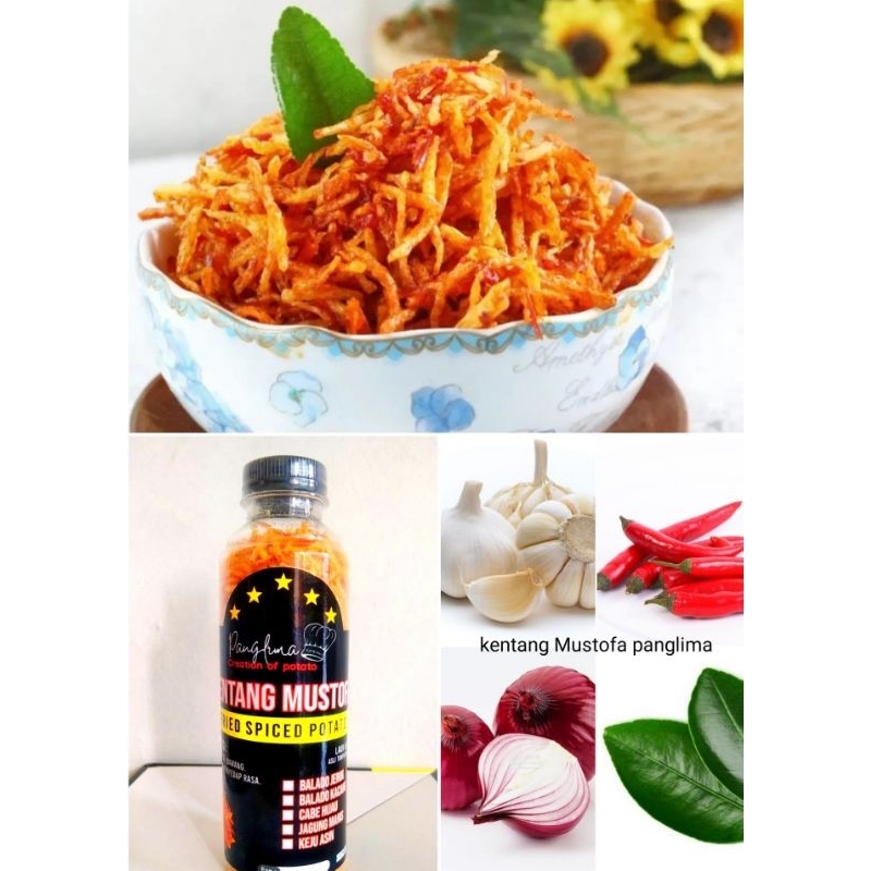 

Mustofa#kentangMustofa#keripik#kentangkrispi#kentangbalado 75gr