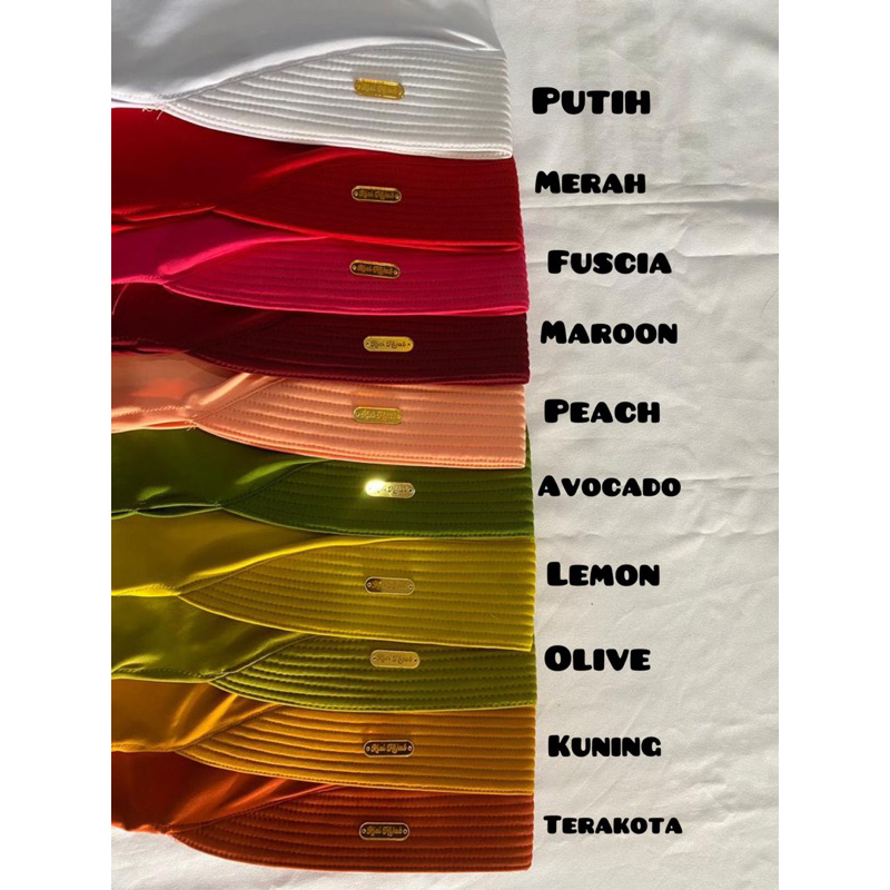 

Nycyta Home (30 Rb Isi 3 Pcs)Bergo Hamidah Size M Label Besi By Sn Hijab
