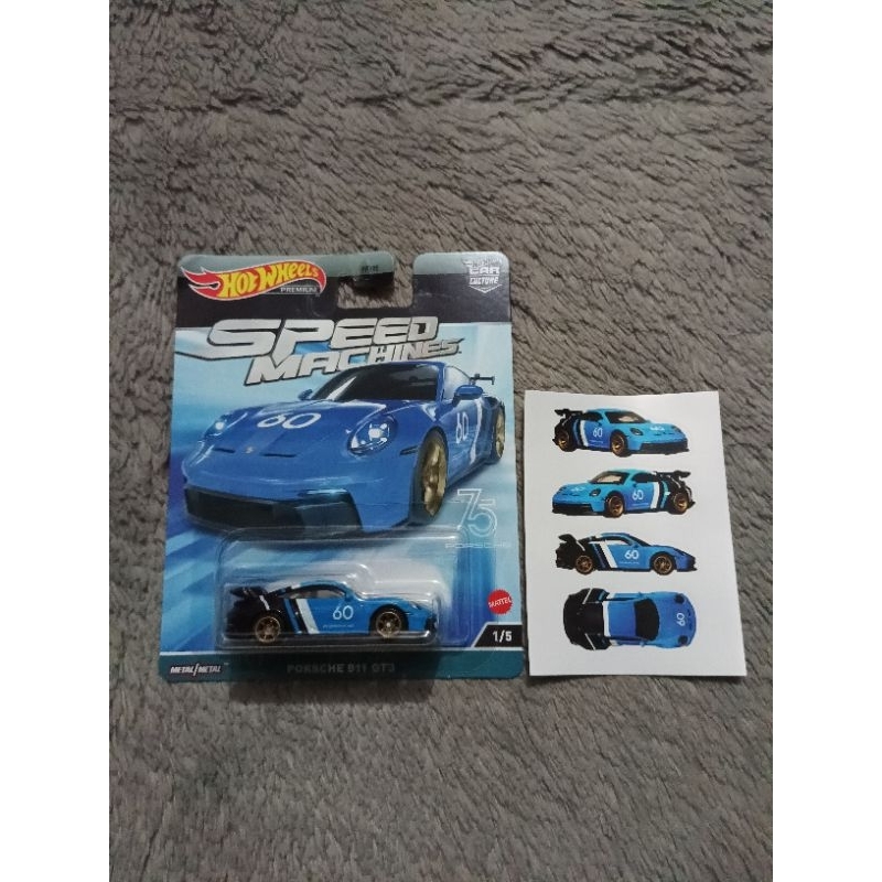 Hot Wheels Porsche 911 GT3 Speed Machine