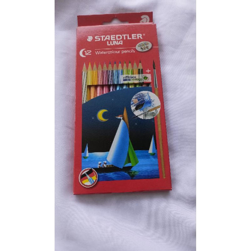 

1 set Pensil Warna Luna Panjang STEADLER 12 Warna 100%ori