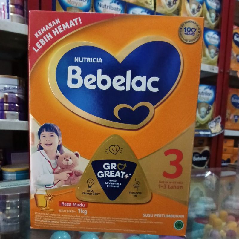 BEBELAC 3 VANILA MADU 1KG