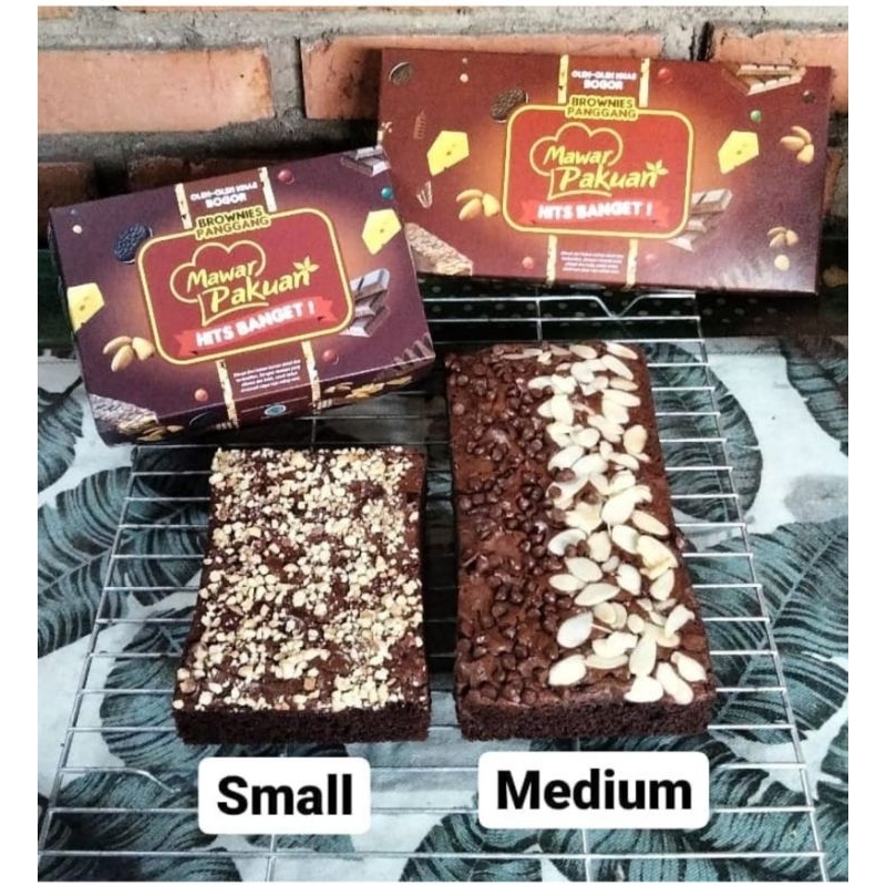 

Brownis Panggang Terenak Size Medium 22 x 10 cm