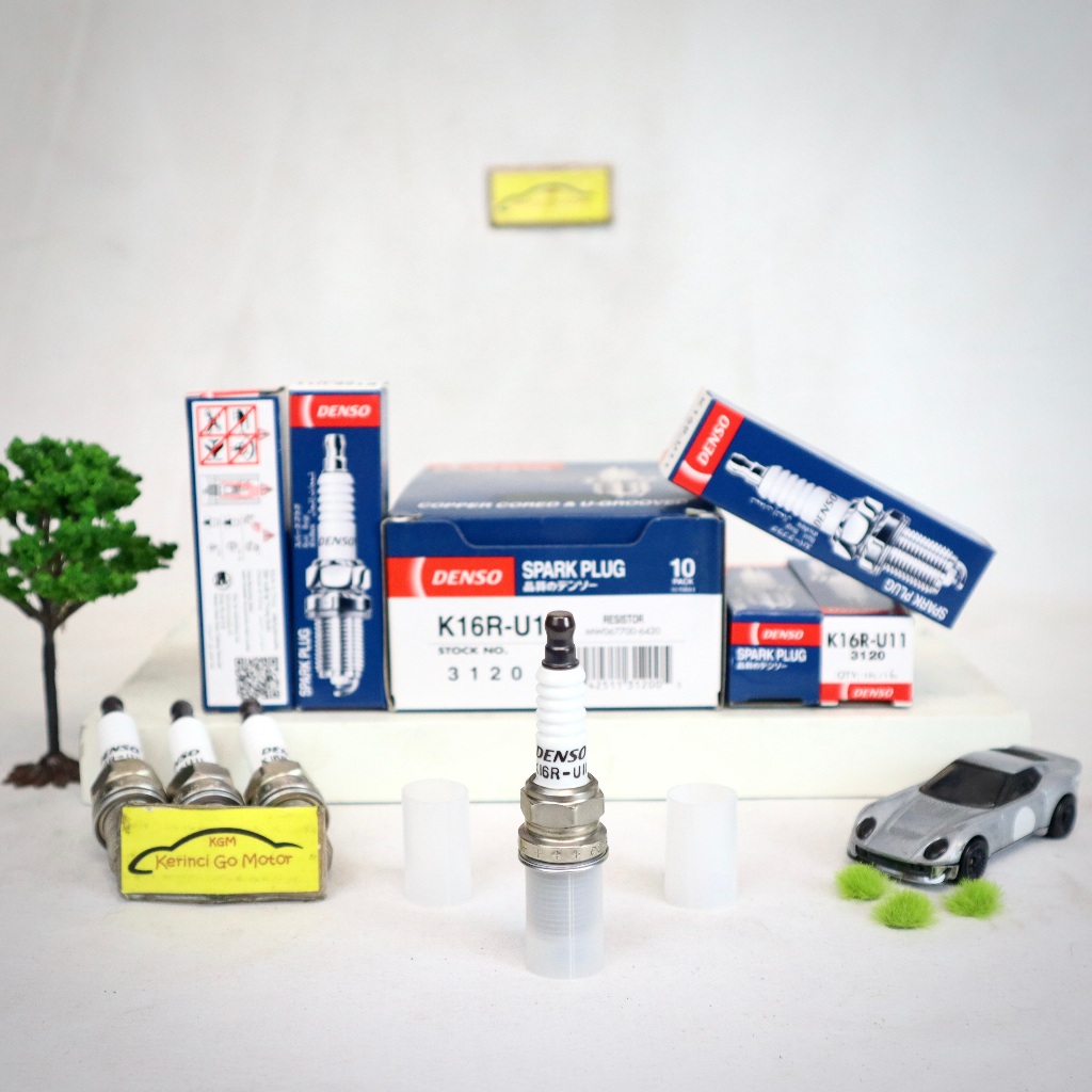 Busi Denso Mitsubishi Delica 2.0 K16R-U11 - K16R U11 Spark Plug