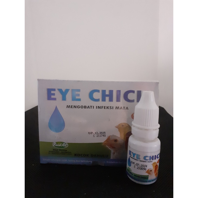 Eye Chick 10ml Obat tetes Sakit mata ayam Obat sakit mata burung Obat  infeksi mata ayam