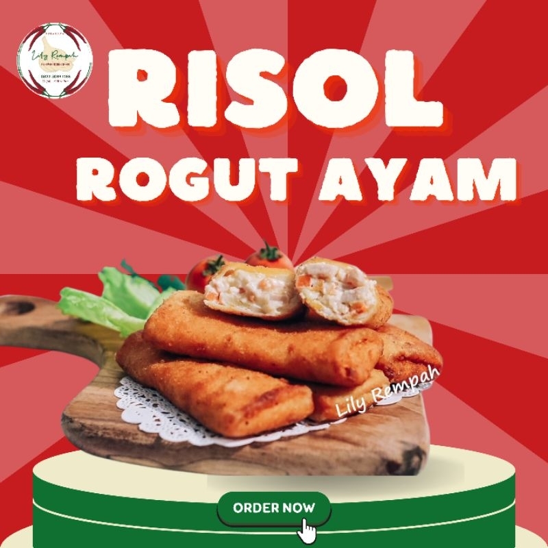 

RisoleRogutAyam Frozen isi 5 pcs