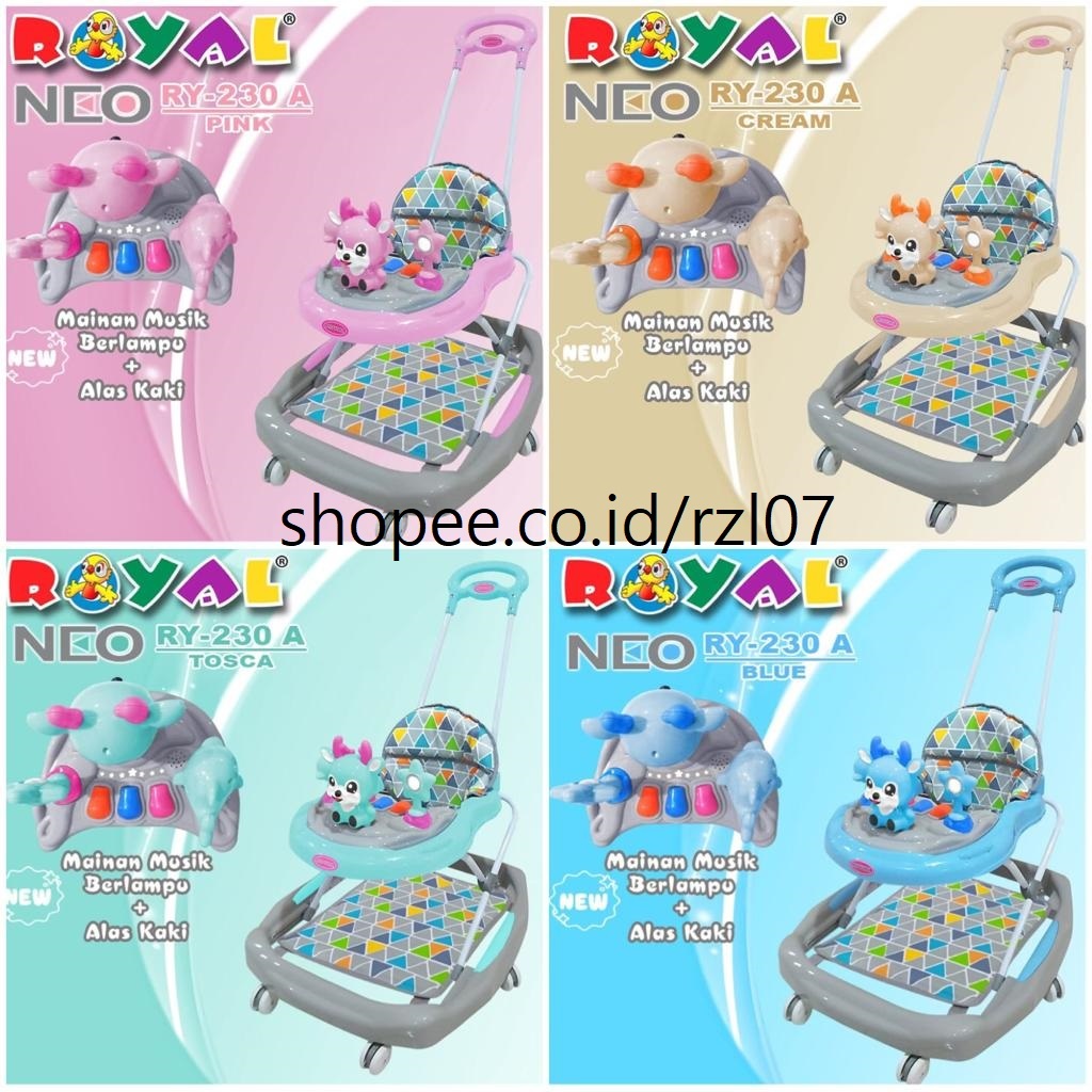Baby Walker Royal 230A Apolo bayi belajar jalan