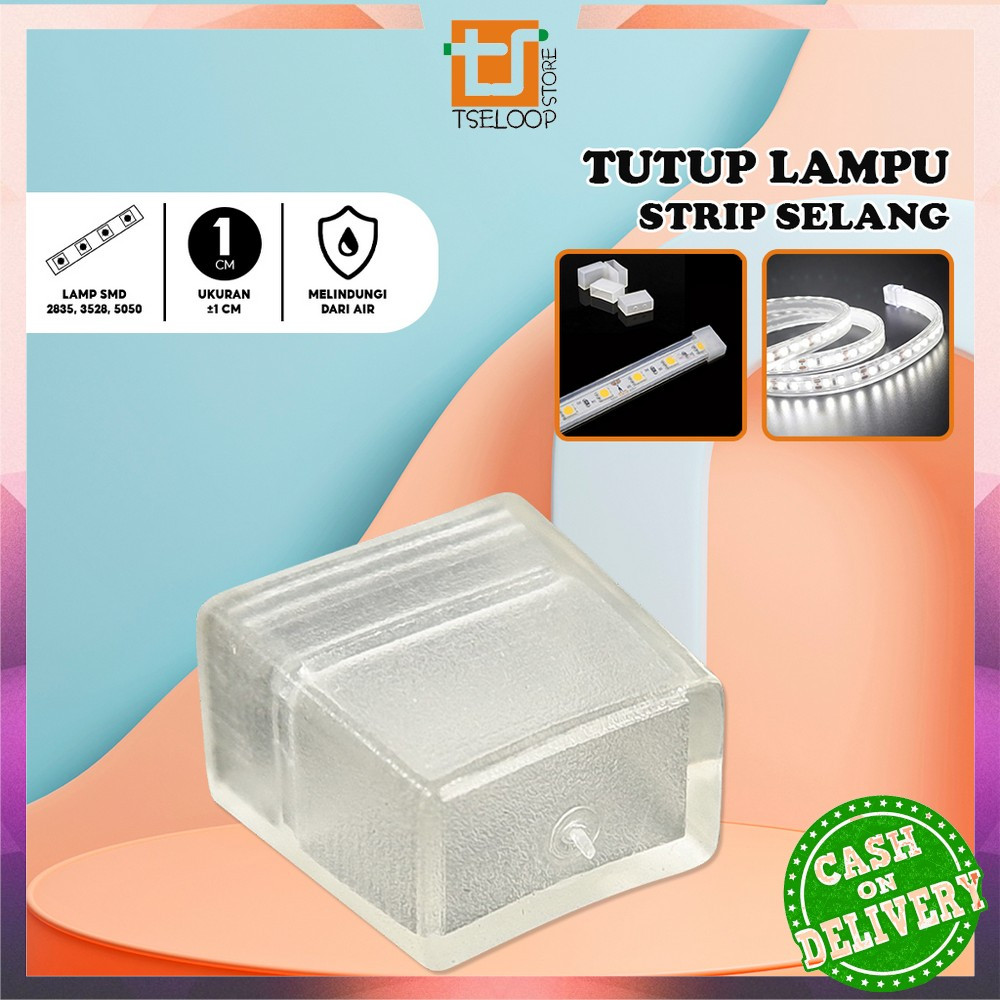 OFM-C886 Tutup Lampu Strip Selang 2835 / 3528 / 5050 / Cover Tutup Lampu LED Strip 220V / Pengaman P