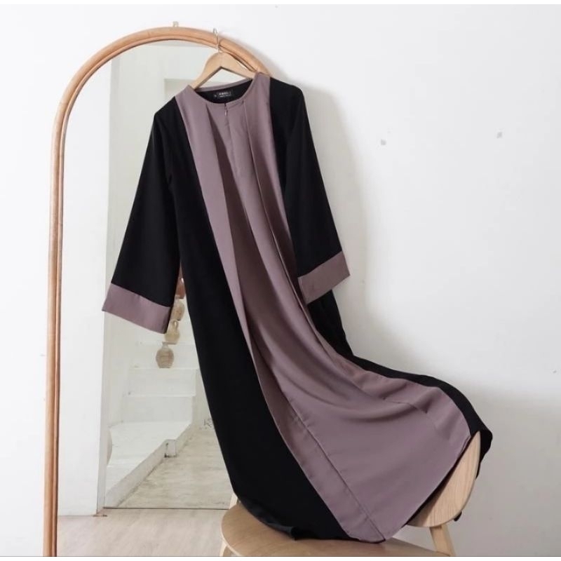 Abaya Hitam Maxi Premium Gamis Remaja Muslimah Saudi Arabian