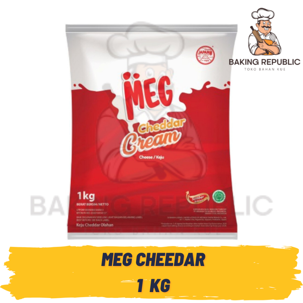 

MEG | CREAM CHEESE | 1 KG | KRIM KEJU