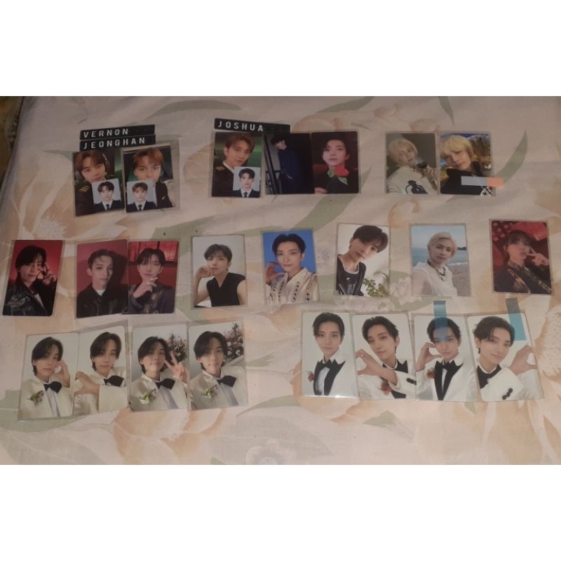 PC JEONGHAN JOSHUA THE8 DINO JUN WOOZI HOSHI PILOT SEVENTEEN