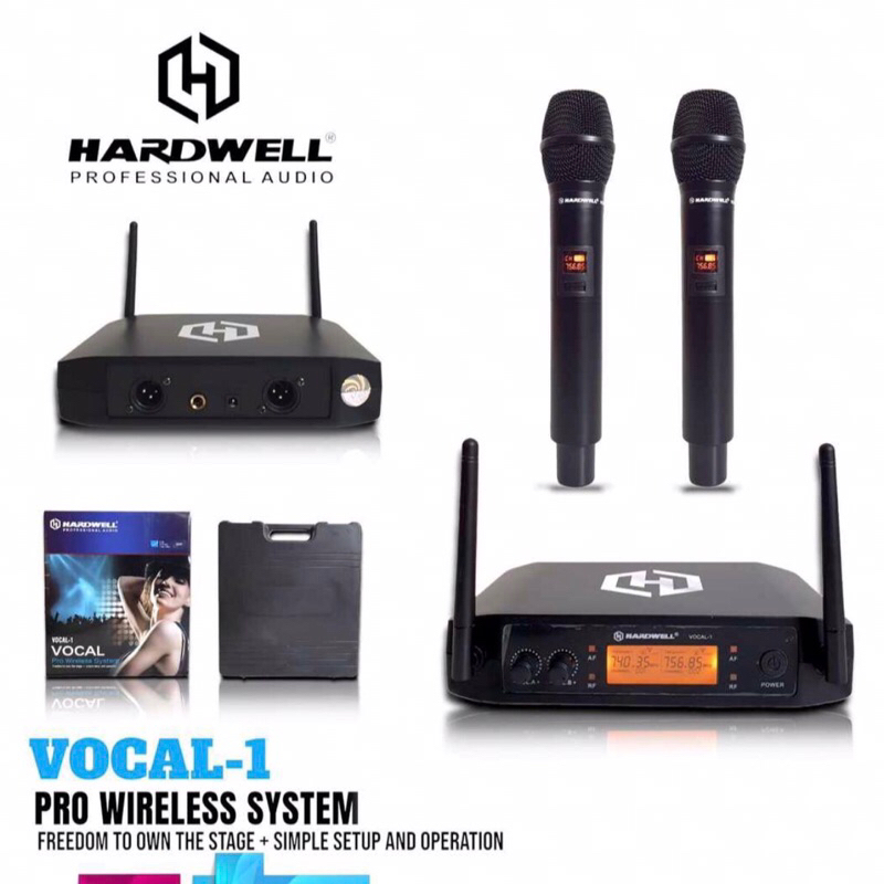 mic wireless hardwell vocal 1