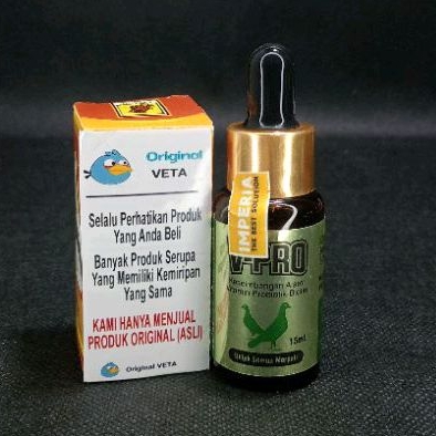 V-PRO CAIR IMPERIA VITAMIN PROBIOTIK BIOTIN BURUNG MERPATI SUPLEMEN V PRO ORIGINAL