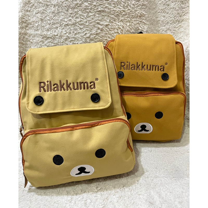 Ransel Rilakkuma model 001 Ransel anak Beruang Karakter Rilakkuma