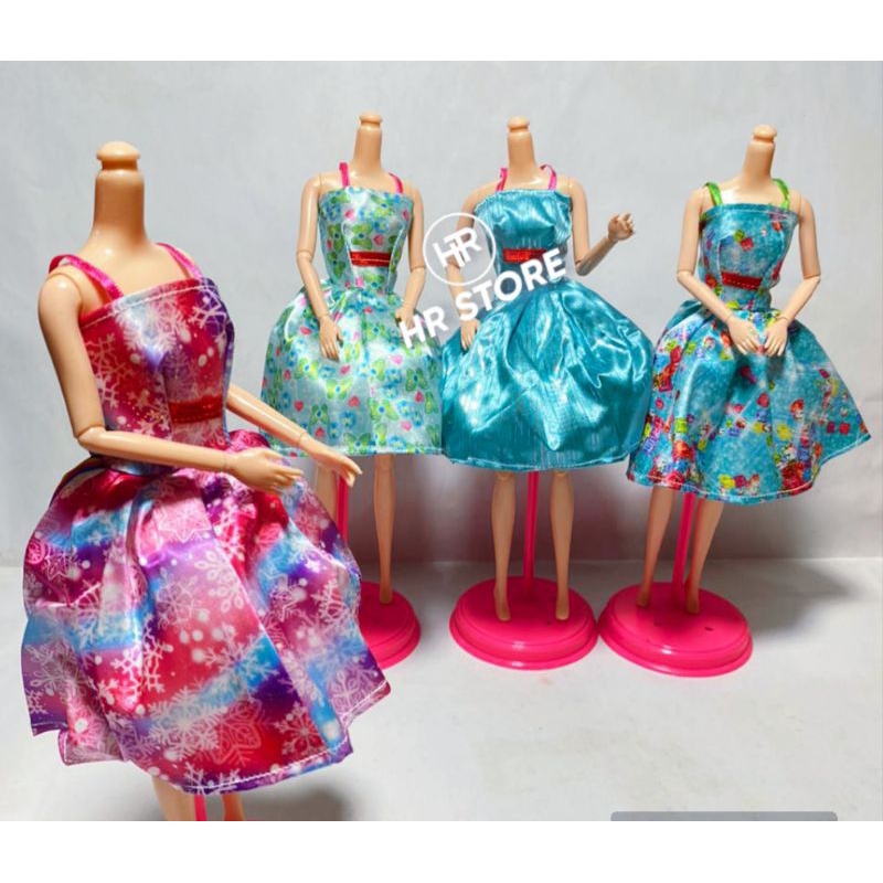 BAJU BERBIE KEMBEN MINI//BAJU BERBIE DRES