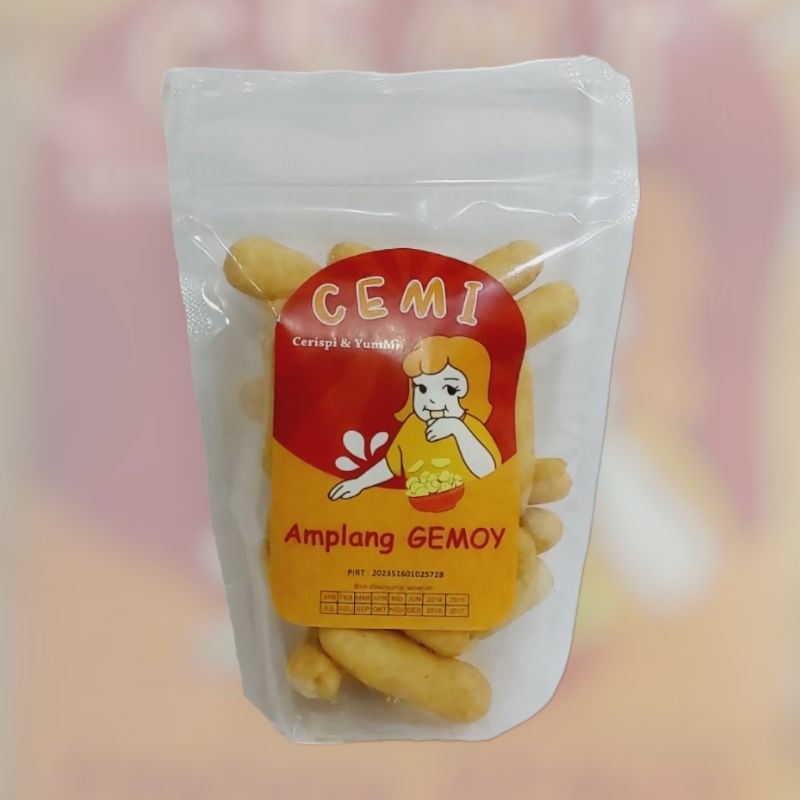 

Cemilan Amplang Gemoy Snack Gurih Renyah Jajanan Jadul Viral Murah