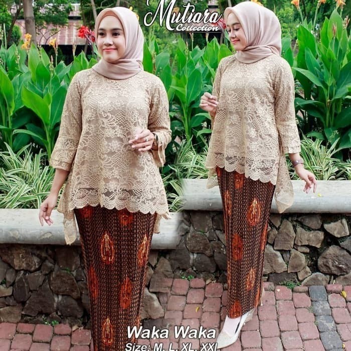 Atasan Kebaya Modern Brokat / Rinjani Kebaya Wisuda / baju kebaya / Atasan wisuda / kebaya murah / k