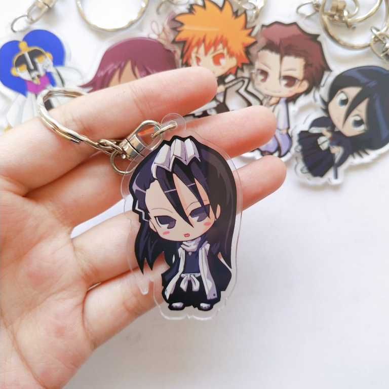 Keychain Akrilik/Gantungan Kunci Akrilik Anime Bleach Family