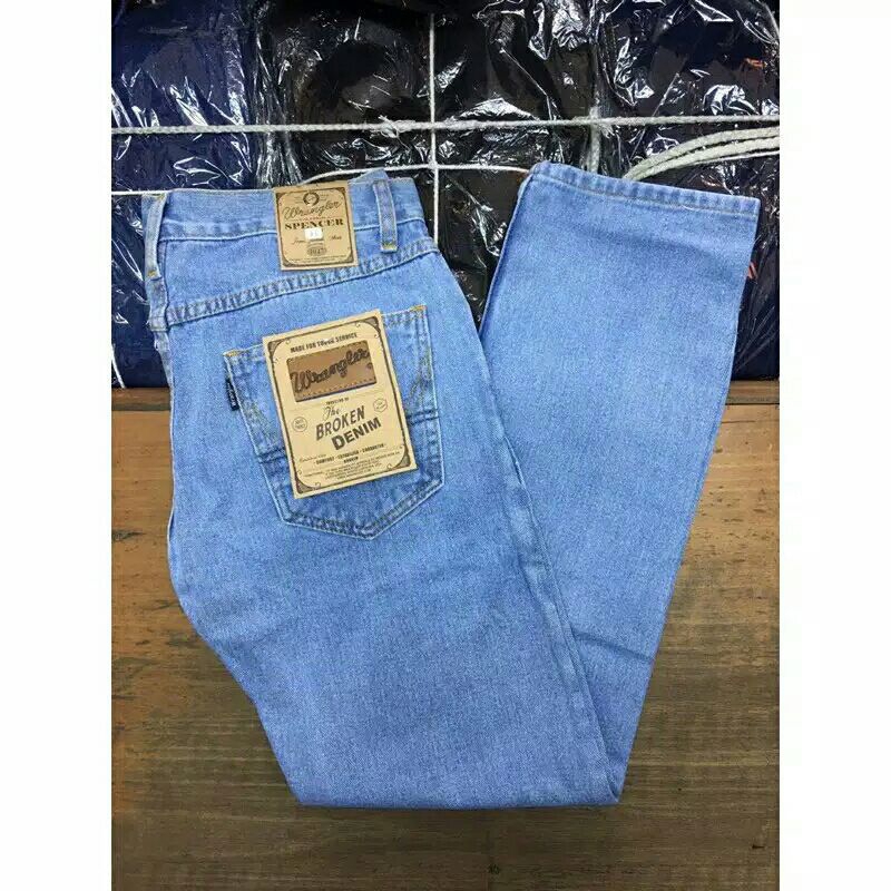 Denim Celana Jeans Pria Celana Gombrang Pria Jeans Cowok Dewasa Jeans Kulot Jumbo Korean Style Baggy Pants Straight Pants Hitam Biru Premium Kekinian Panjang Celana Longgar