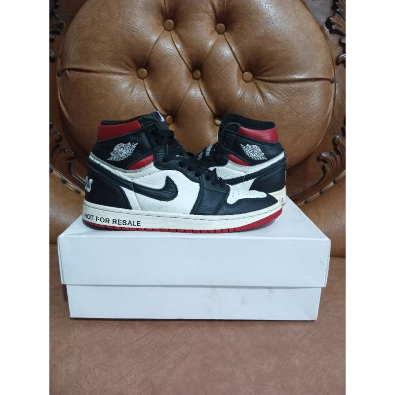 AJ1 High Not for Resale Varsity Red (42) upc