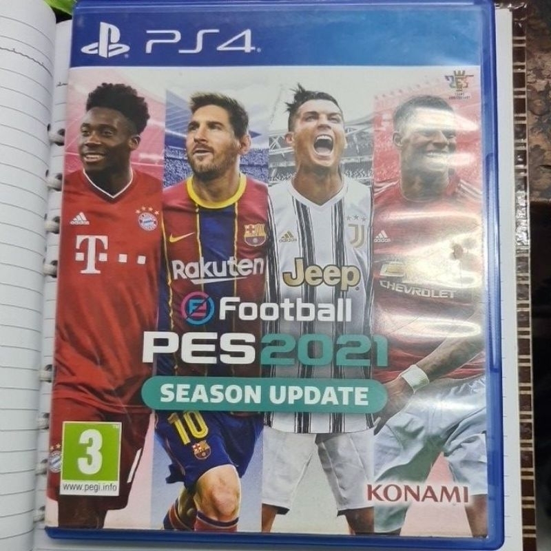 kaset ps4 pes 2021 second