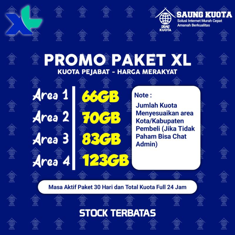 PAKET DATA XL PROMO FULL 24JAM NONSTOP