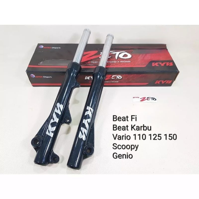 KYB Shock Breaker Depan KAYABA ZETO Front Fork BEAT VARIO SCOOPY SPACY FF5011 Shock Depan Kayaba KYB