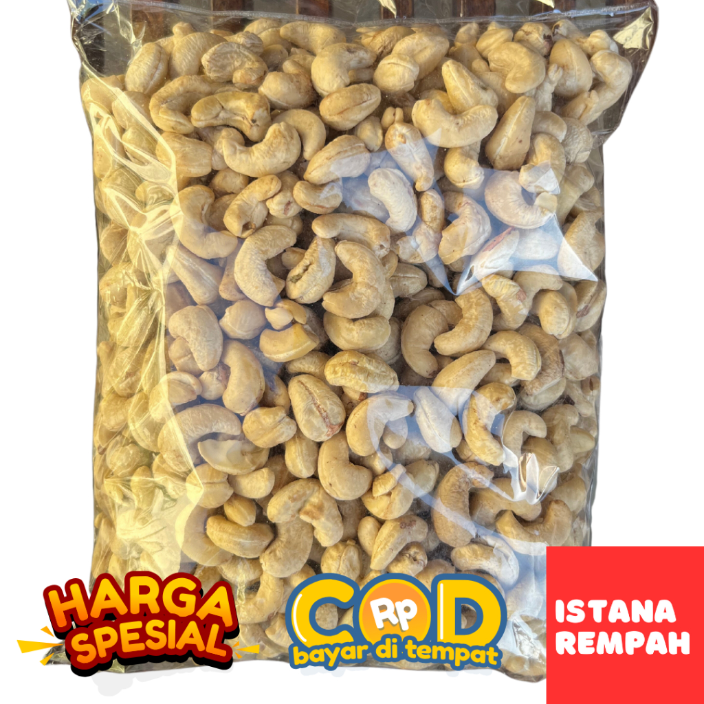 

Kacang Mede 1kg Kacang Mete Mentah