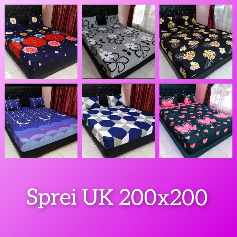 SPREI SAJA UK 200x200(tanpa sarung bantal sarung guling)