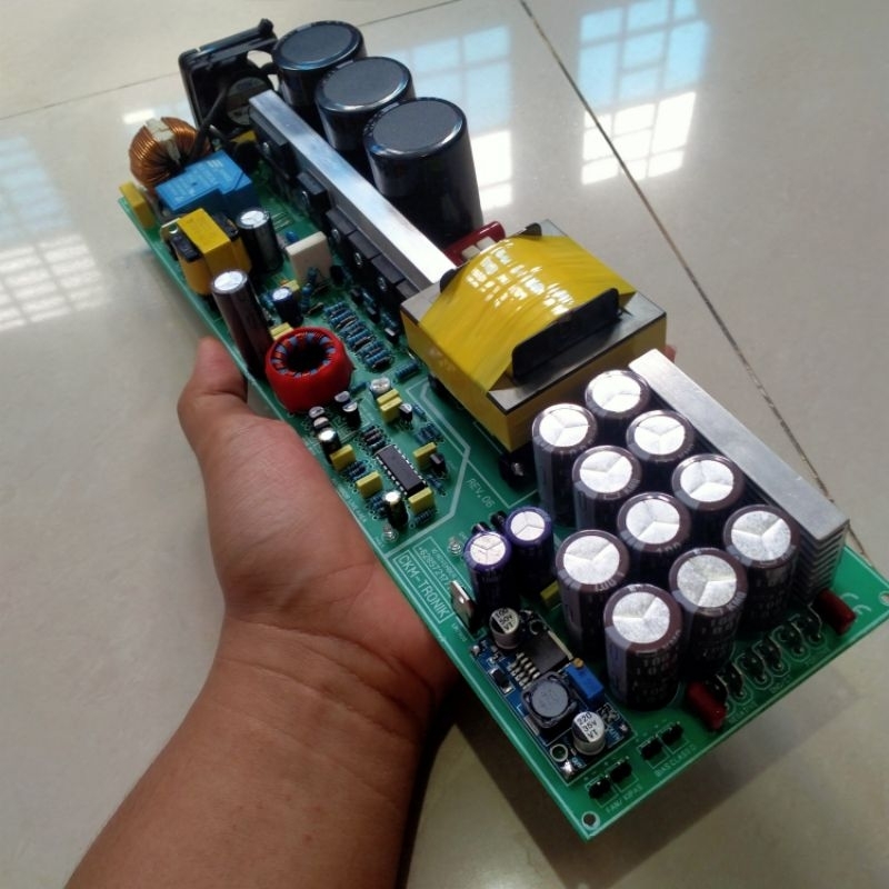 Power supply psu smps fullbridge ocp ct 40a daya besar 4500watt 65-90volt trafo suplay audio sound a