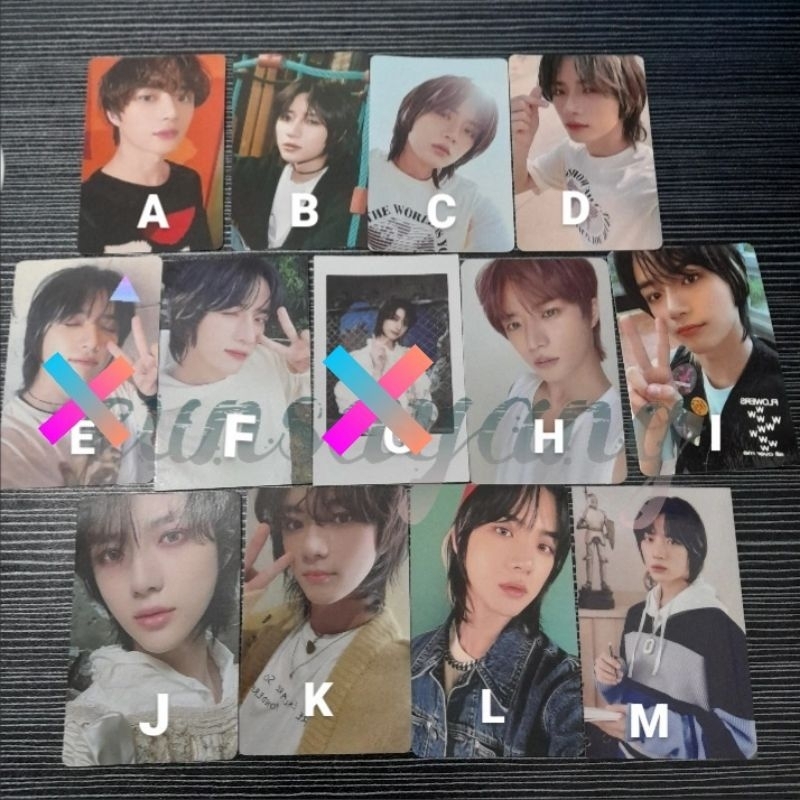 [READY] TXT photocard Beomgyu Official | Beomgyu Boy Sg20 world escape yzy r1