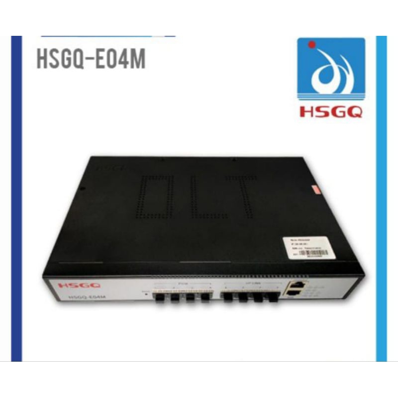 OLT EPON HSGQ 4 PORT DENGAN SFP 4 pcs