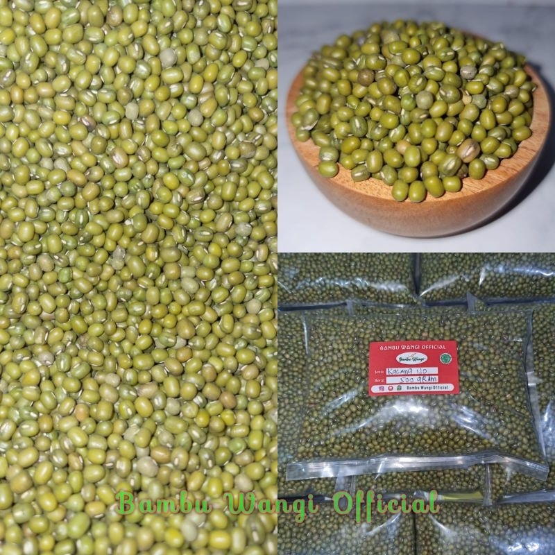 

Kacang Hijau Ijo 3 KG Super Premium Murah Green Beans - Bambu Wangi