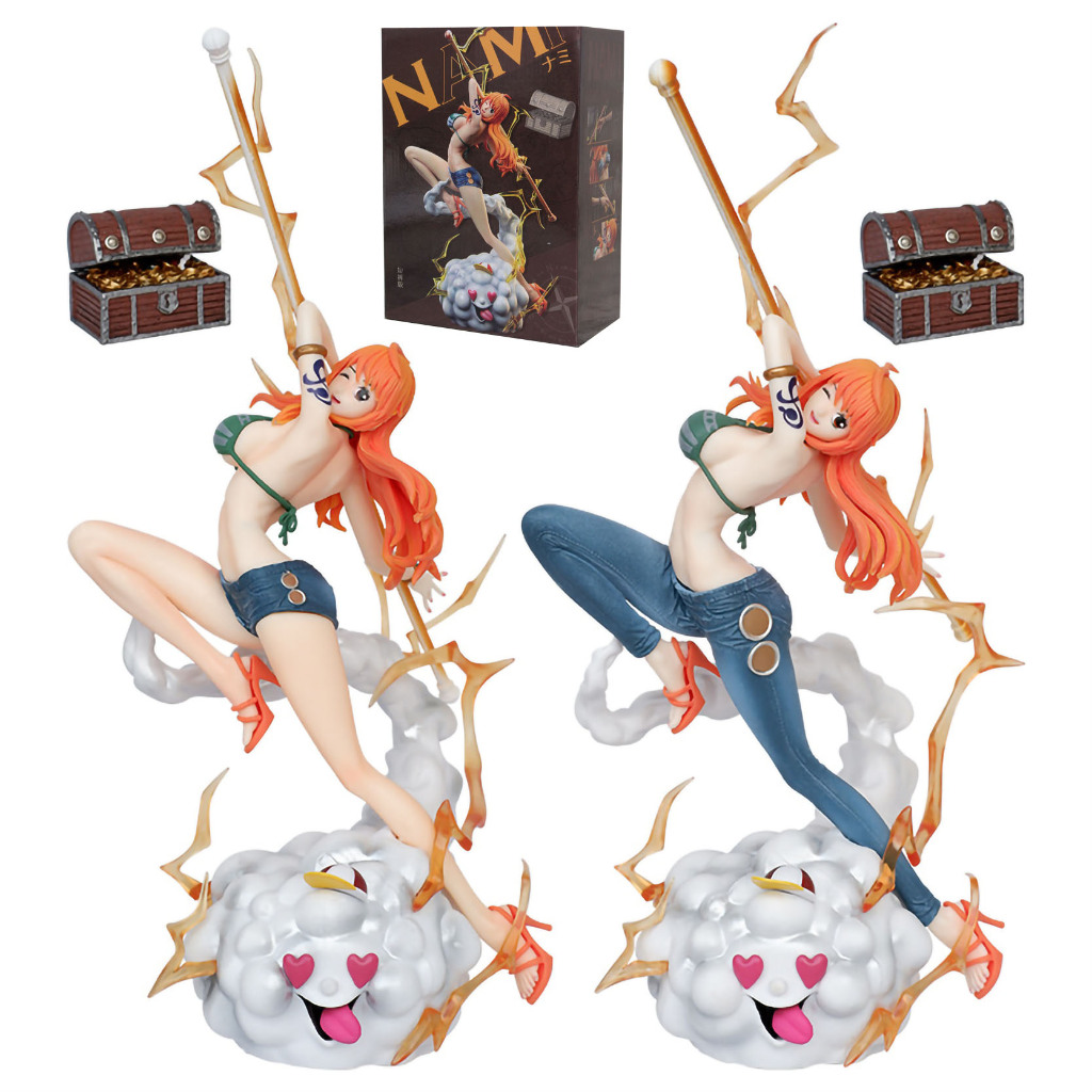 One Piece Nami Zeus ThunderBlot Harta Karun Popmax Action Figure