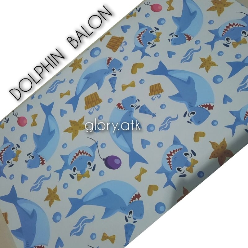 

KERTAS KADO DOFF DOLPHIN BALON