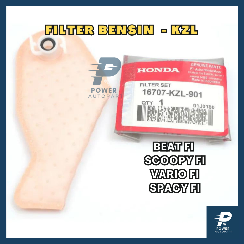 FILTER BENSIN BEAT FI, VARIO FI, SCOOPY FI, SPACY FI ASLI ORIGINAL KZL
