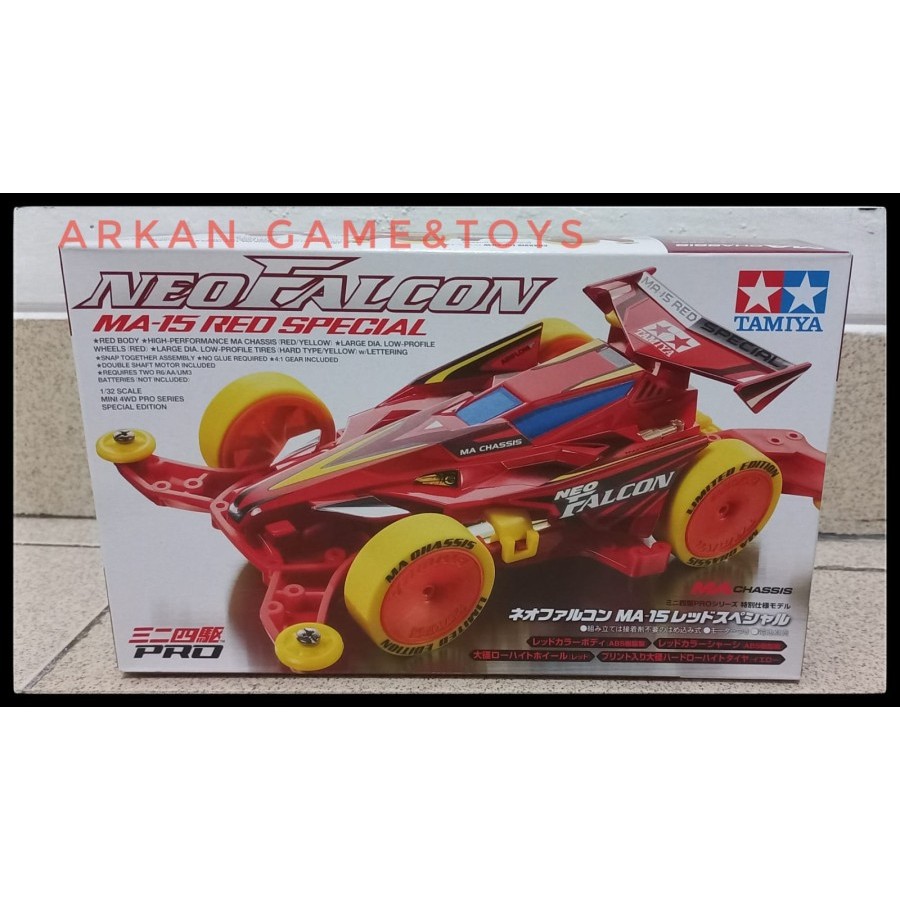 Tamiya Mini 4wd Neo Falcon Red Special Tamiya 92313