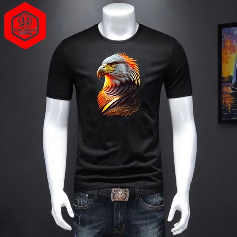 kaos spandex korea elang 3D