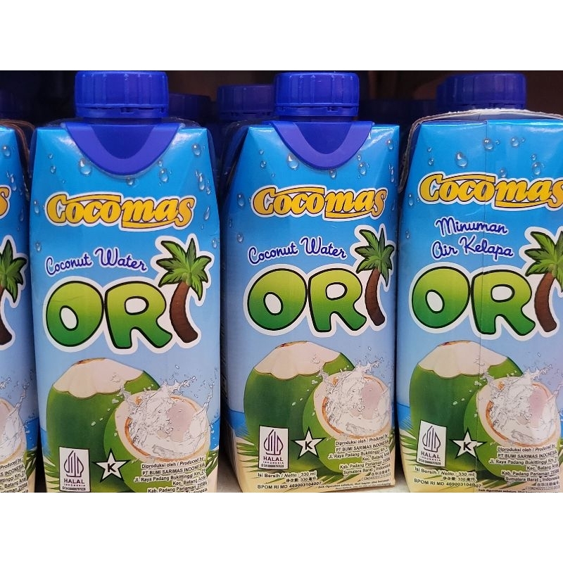 

Cocomas coconut water ori 330ml