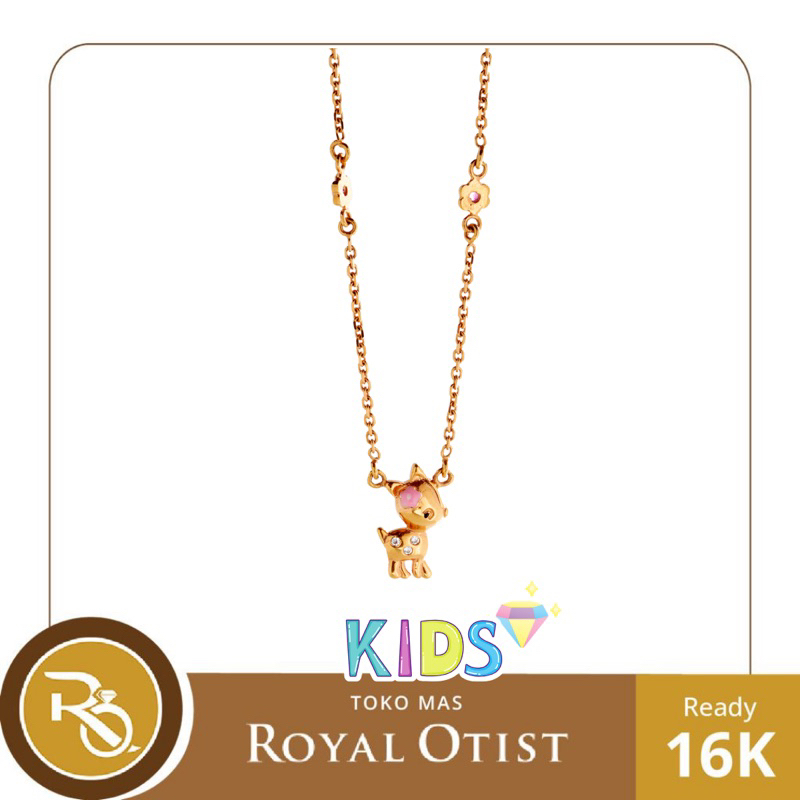 Kalung Emas Anak Kancil 16 K