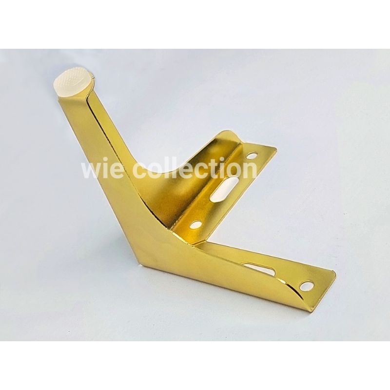 KAKI SOFA Y GOLD 13CM / KAKI KURSI SOFA L GOLD 13CM / KAKI SUDUT LEMARI