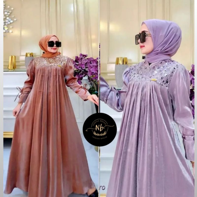 TERBARU GAMIS WARNA SAGE BAJU PESTA MEWAH GAMIS SHIMER SILK PREMIUM SANTORINI TERKINI DRESS JUMBO PESTA NIKAHAN TERLARIS  FASHION MUSLIM KEKINIAN  DRESS NAIRA  VARIASI TILE SAQUIN